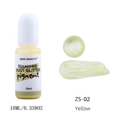 Picture of Diamond Dust Glitter Pigment - Yellow