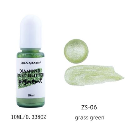 Picture of Diamond Dust Glitter Pigment - Grass green