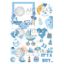 Picture of Insert Sheet- Coloured Baby Boy Theme