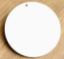 Picture of Round White Acrylic 4" with A Hole-  