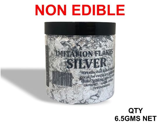 Picture of Flakes- Silver Big Jar 