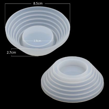 Picture of Round Step Tea Light Holder Mould