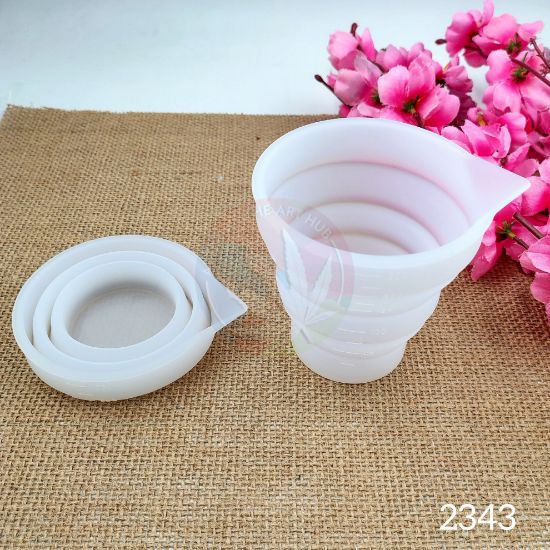 Picture of 250ML folding mixing & measuring cup 