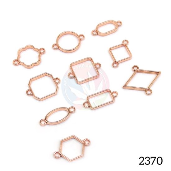 Picture of Small Bracelet Bezel - Rose Gold Pack of 10 