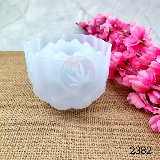 Picture of Beautiful Flower Tea Light Holder Mould