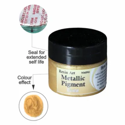 Picture of Gold Metallic Pigment Paste