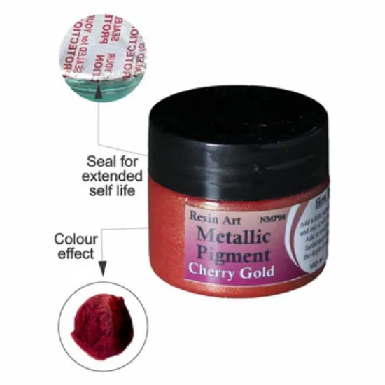 Picture of Cherry Gold Metallic Pigment Paste