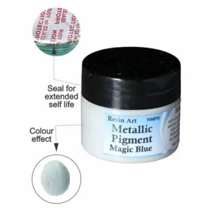 Picture of Magic Blue Metallic Pigment Paste