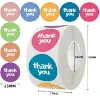 Picture of Round Thank You Sticker- Candy Colours 4