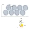 Picture of 8 cavity 50mm Round Keychain & Pendant Mould 