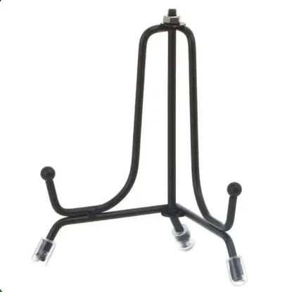 Picture of 4" Black Metal Stand - Folding Stand