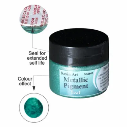 Picture of Teal Metallic Pigment Paste 