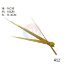 Picture of Plain Clock Hands- Clock Needles - Big- Gold
