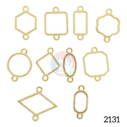 Picture of Small Bracelet Bezel - Gold Pack of 10