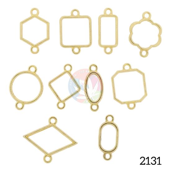 Picture of Small Bracelet Bezel - Gold Pack of 10