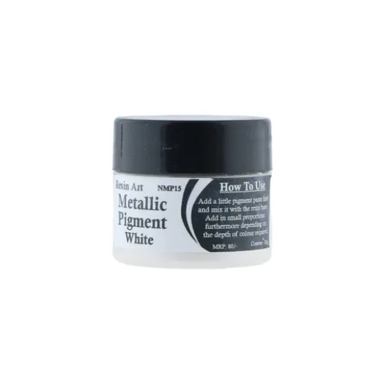 Picture of White Metallic Pigment Paste   